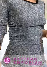 Ray of Light | Asymmetric Fitted Tee PDF Sewing Pattern
